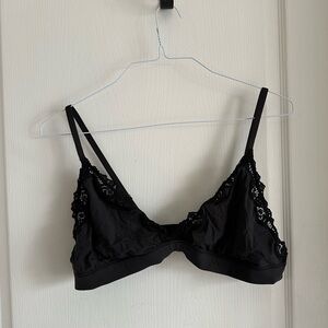 Elegant Black Lace Bralette